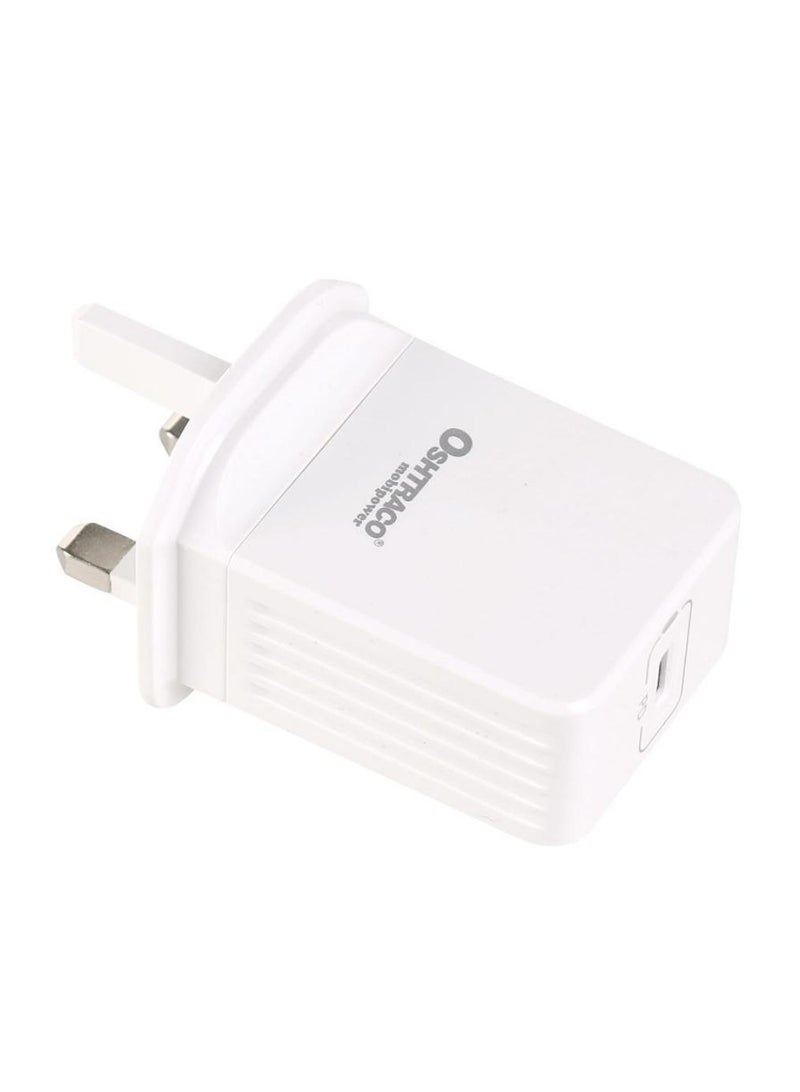 Oshtraco Power Hub Type-C Wall Charger 20W