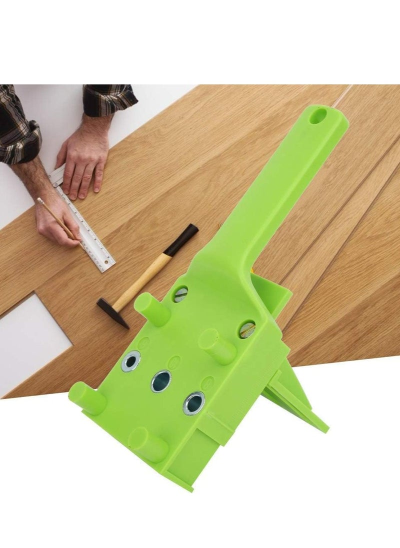 Oasisgalore - Professional Doweling Jig Kit – Metal Sleeve Drill Guide for Accurate 6/8/10mm Holes, Handheld Woodworking Tool with Adjustable Block - Image 1