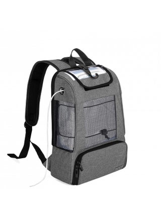 Portable Oxygen Concentrators Backpack, Universal POC Travel Carrying Bag with Mesh Panels for Breathability, Compatible for Inogen, Oxygo, Caire Units, Perfect for on-the-go, Gray, BAG ONLY - pzsku/Z5100F7DBDF8058A4ACC6Z/45/_/1728156854/22712f86-1ea8-4eb9-bb46-5dae51506797