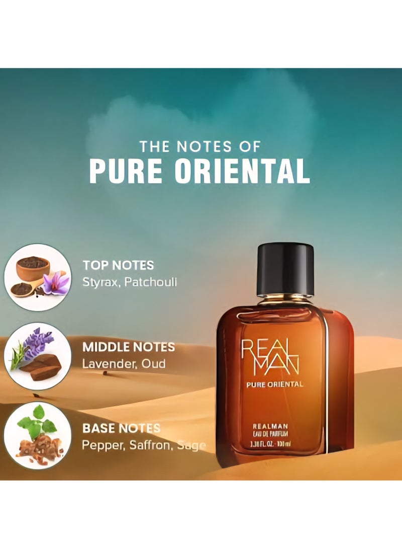 ريال مان ريل مان بيور اوريانتال شرقي سينت برفان للرجال - ١٠٠مل - Image 2