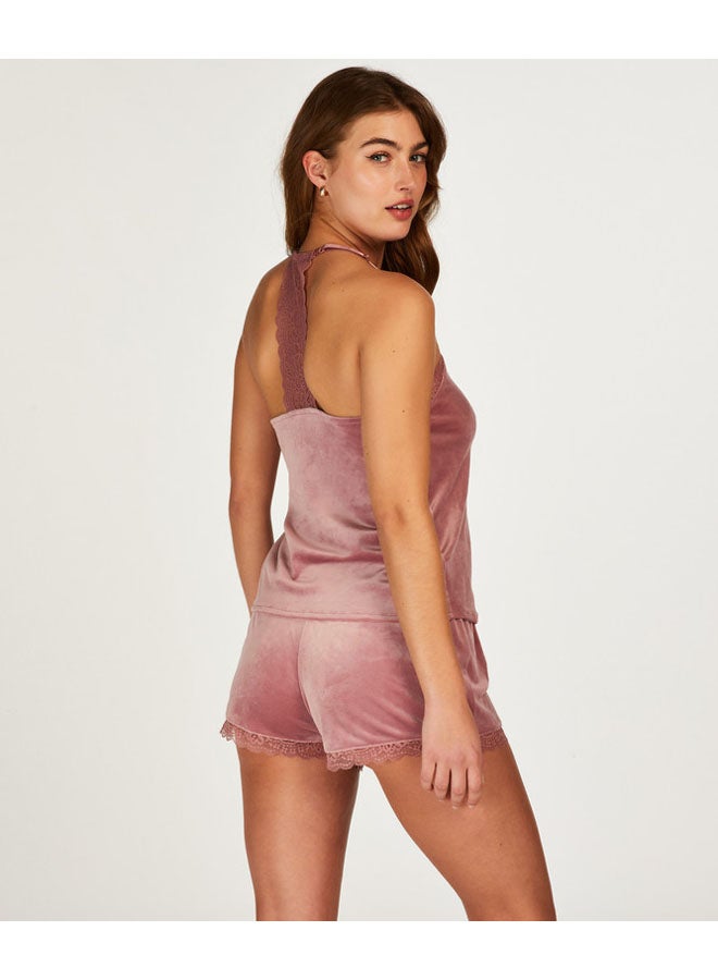 hunkemoller Velvet Lace Cami - Image 4