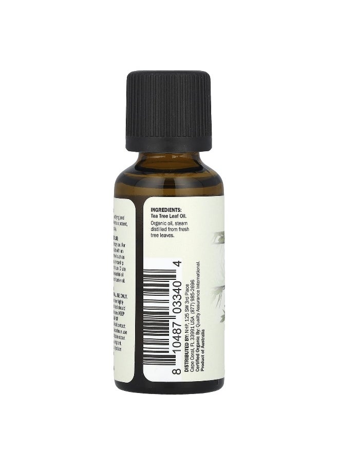 Dr. Mercola Dr. Mercola, Organic Essential Oil, Tea Tree, 1 fl oz (30 ml)  - Image 2