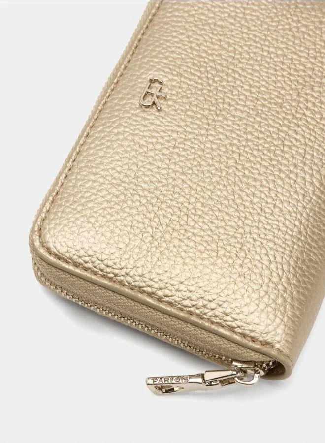 بارفوا المحفظة ذات الملمس والسحاب