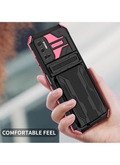 RICOONLINE Shockproof  Protective Cases Cover Compatible for Redmi Note10 5G/Xiaomi Poco M3 Pro Pink  - Image 5