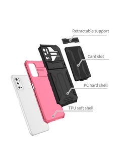 RICOONLINE Shockproof  Protective Cases Cover Compatible for Redmi Note10 5G/Xiaomi Poco M3 Pro Pink  - Image 3