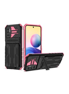RICOONLINE Shockproof  Protective Cases Cover Compatible for Redmi Note10 5G/Xiaomi Poco M3 Pro Pink  - Image 1