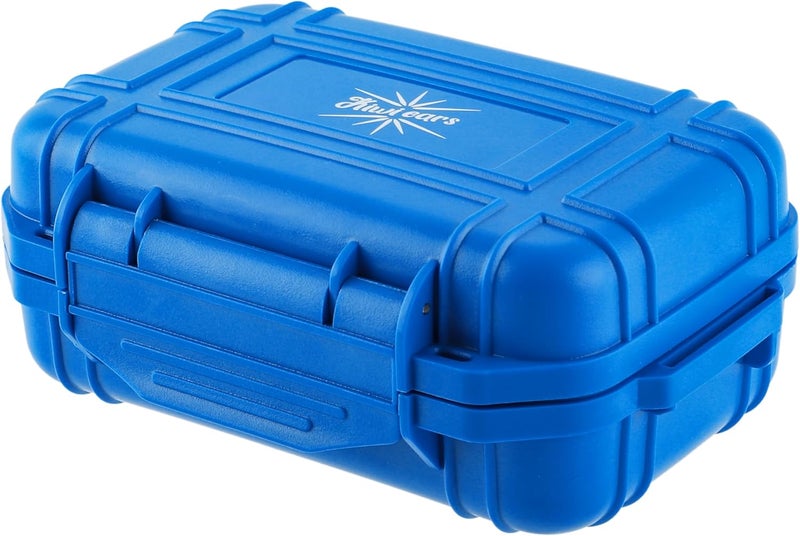 Linsoul Kiwi Ears SONICAP Waterproof Earbud Case,Hard Protective IEM Storage Box with EVA Lining,Hard Carrying Bag for Headphones,Earphone,Travel Carrying Case Fit for ZS10 Pro,Zero:2,EW300 (Blue) - Image 1