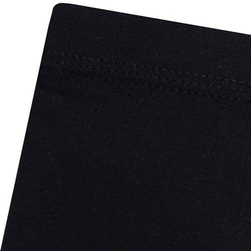 DChica Girls Cotton Boyshorts Panties | Bloomers for Girls with Good Hip Coverage & Inner Elastic | Seamless, Breathable, High Rise Underwear Shorts Pack of 2 Grey & Black - Image 5