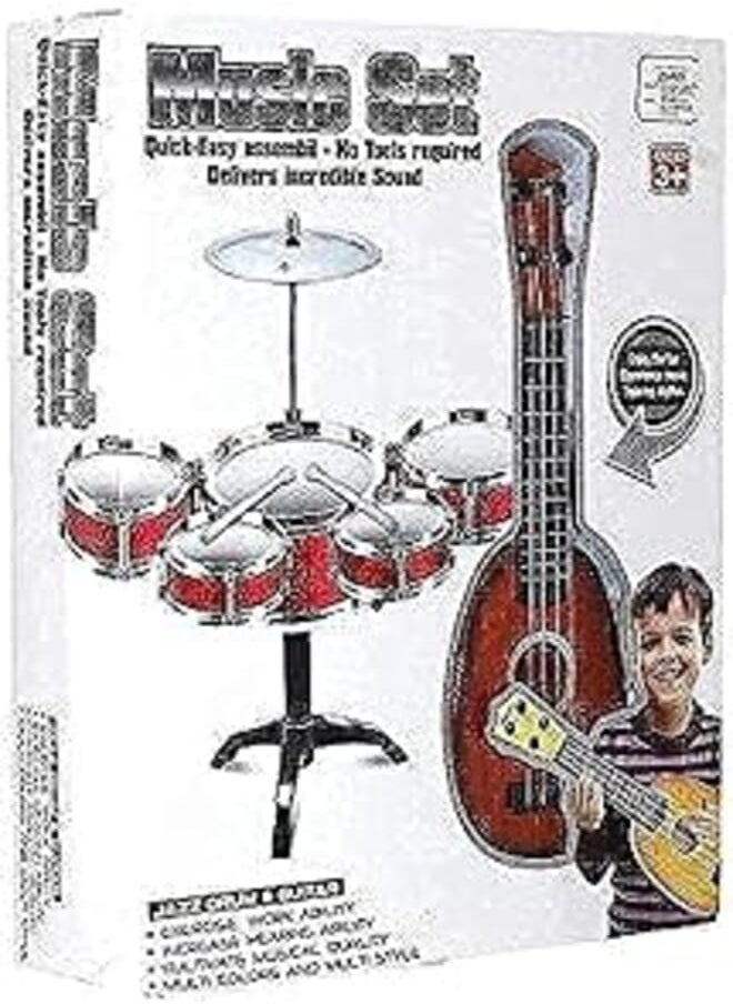 Generic Generic Game drums and guitar for children 