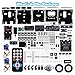 IS Robot Soldering Project ICSTATION DIY RC Robot Car Soldering Practice Kit with Time Expressions Display STEM Science Kits for Adults Teens Ages 15 Students Experiment Valentines Day Present - Image 4