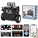 IS Robot Soldering Project ICSTATION DIY RC Robot Car Soldering Practice Kit with Time Expressions Display STEM Science Kits for Adults Teens Ages 15 Students Experiment Valentines Day Present - Image 2