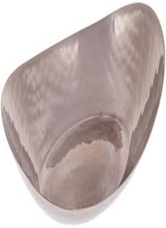 KEDGE Kedge Stainless Steel Hammered Finish Cutting Oval Bread Basket, Small  - Image 3
