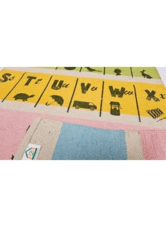H2H H2H Kids Cotton Yoga Mat - Useful as Bedside Rug, Coffee Table, Door Mat, Pooja Room, (55cm X 135cm, Pink)  - Image 4