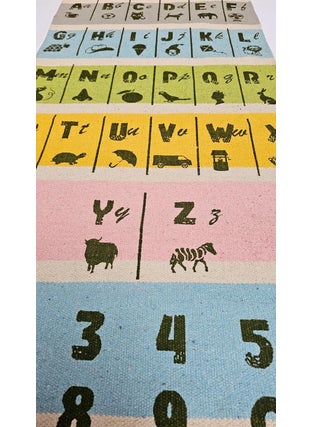 H2H H2H Kids Cotton Yoga Mat - Useful as Bedside Rug, Coffee Table, Door Mat, Pooja Room, (55cm X 135cm, Pink)  - Image 3