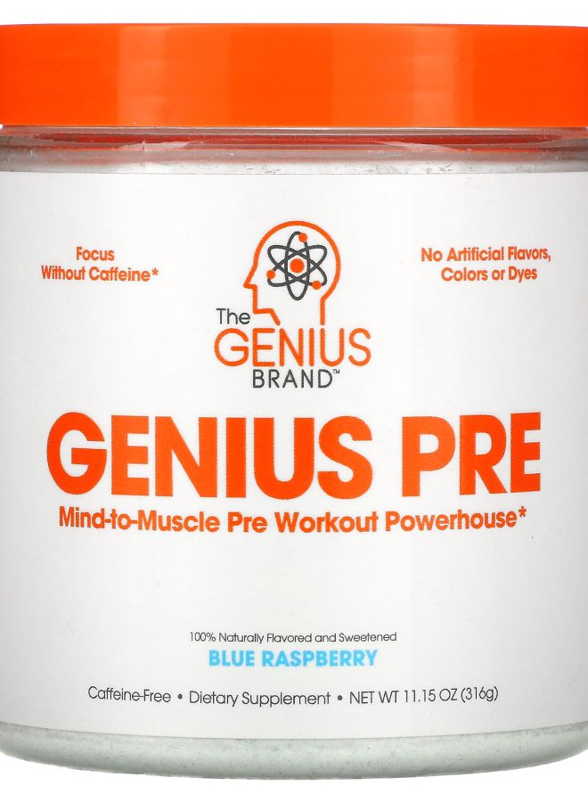 Genius Pre Blue Raspberry 11.15 oz (316 g)