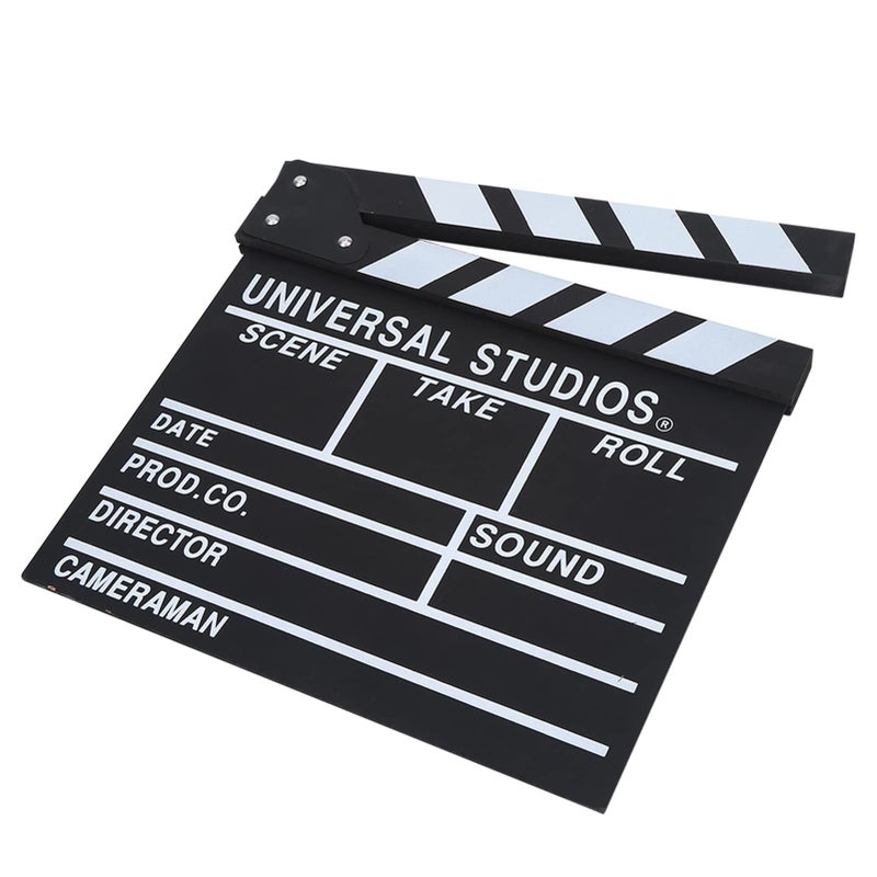 Dioche Wooden Filmmaker Clapperboard Slate with Bolts for Movie And Home Decor - Image 3