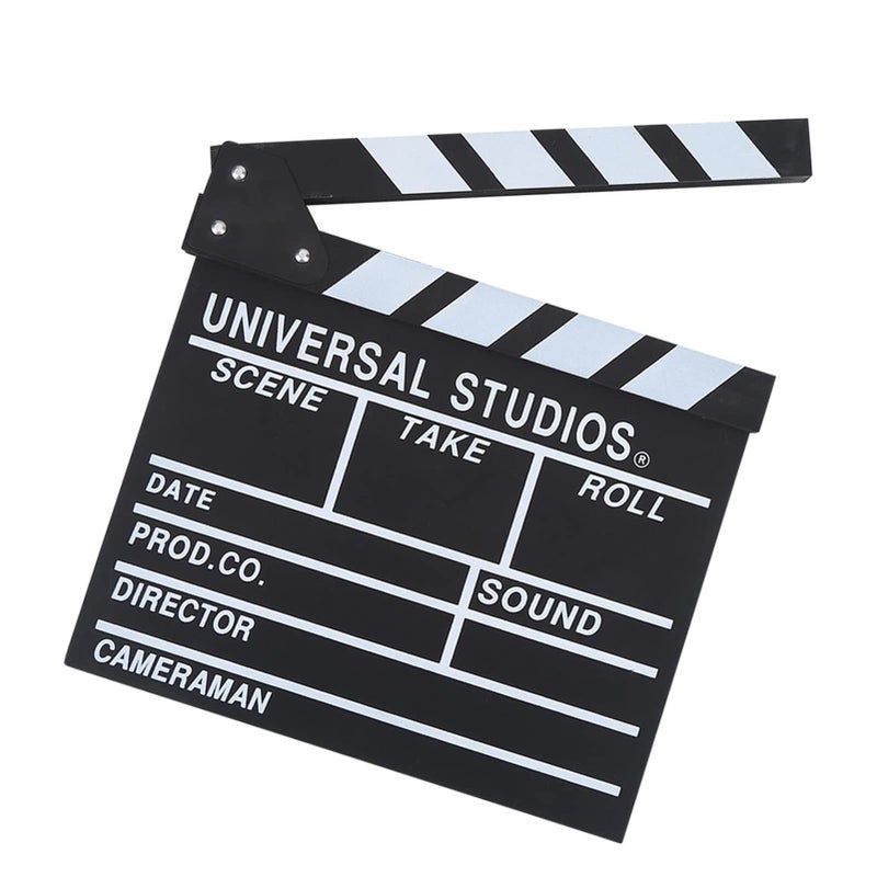 Dioche Wooden Filmmaker Clapperboard Slate with Bolts for Movie And Home Decor - Image 5