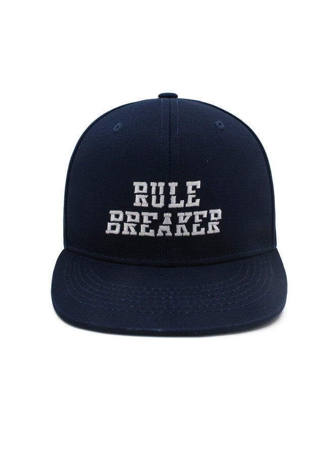 Vritraz Unisex Adjustable Polyester Plain Stylish Hip Hop Cap For Men And Women 16 Years To 17 Years (Rule Blue) - Image 3