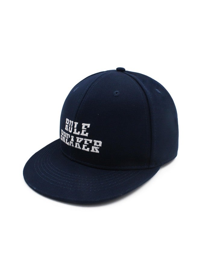 Vritraz Unisex Adjustable Polyester Plain Stylish Hip Hop Cap For Men And Women 16 Years To 17 Years (Rule Blue) - Image 2
