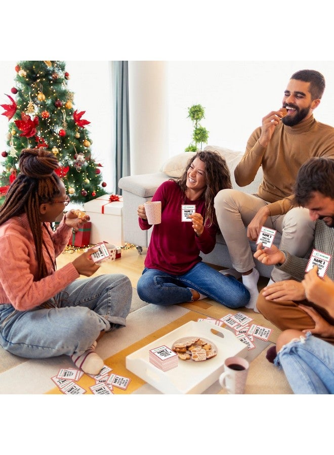 Leitee Christmas 5 Second Game 108 Question Cards And 5 Second Hourglass Family Card Game Simple Questions Card Game For Party Travel Game Night Sleepovers Think Fast And Shout Out Answers - Image 3