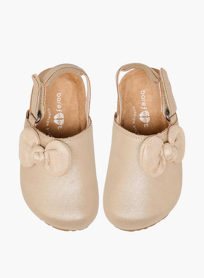 Barefeet Girls Hook & Loop Mules - Image 3