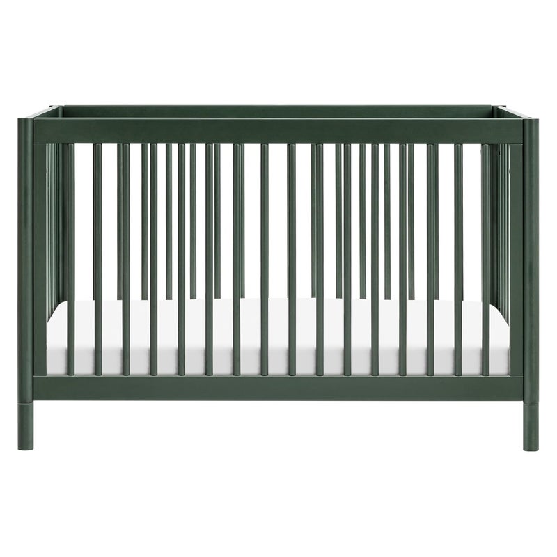 babyletto Gelato Crib and Dresser Feet Pack in Forest Green - Image 5