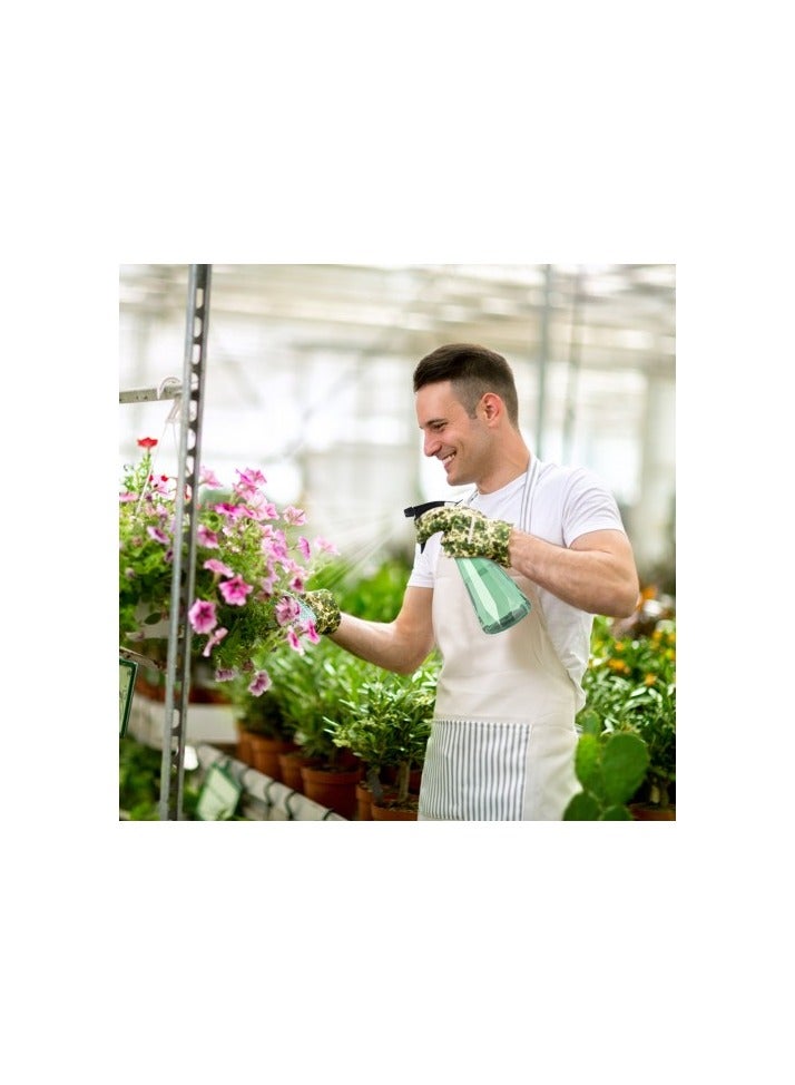 2-Pack 500ml Adjustable Spray Bottles – Fine Mist & Stream Modes, Refillable Plastic Bottles for Plants, Cleaning, Hair, Pets – Green & Black - Image 3
