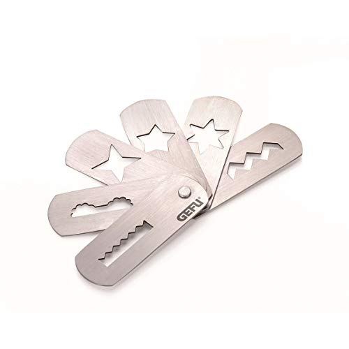 Gefu Cookie Press Attachment (Size 7/8), Steel, 6.8cm - Image 1