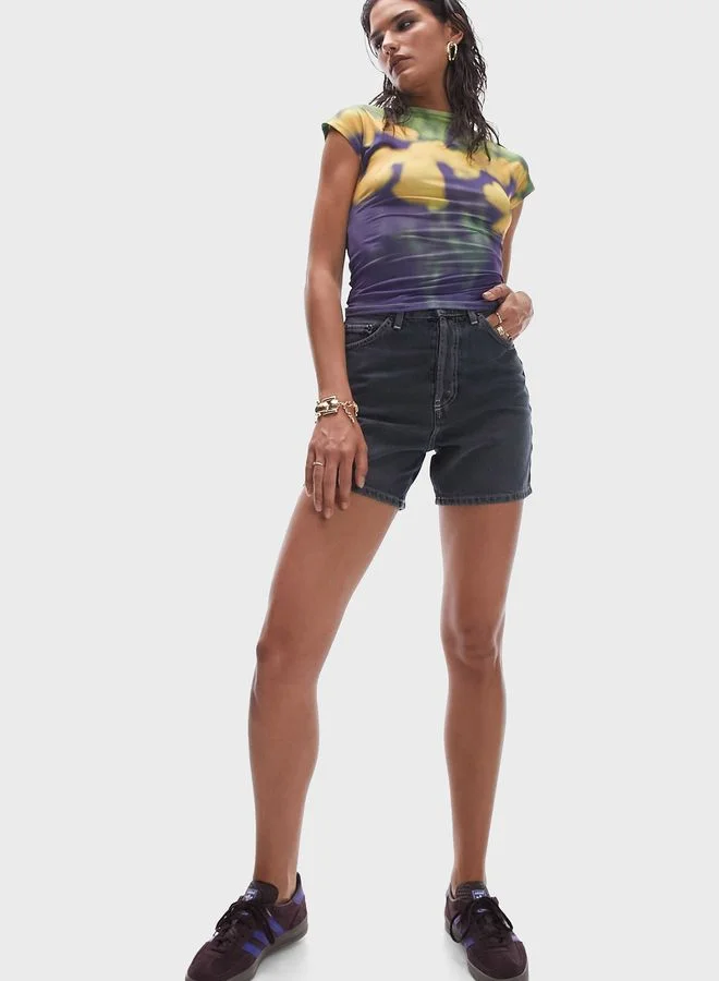 TOPSHOP Floral Print T-Shirt