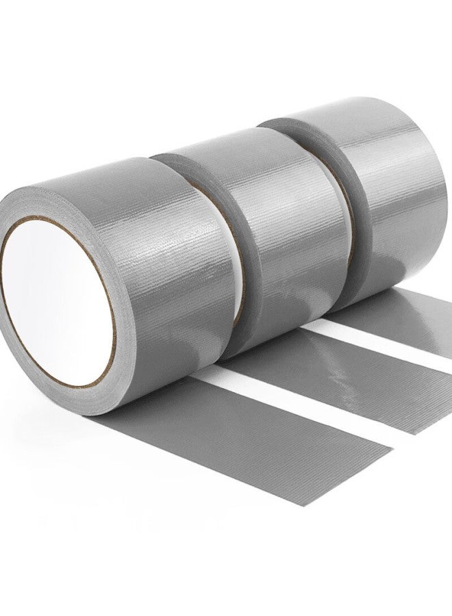 Tango Heavy-duty Carpet Tape, Windproof, High-adhesive, Wear-resistant, Waterproof, Tear-resistant, Gray, 48mm*15y (13.7 Meters), 3 Rolls - Image 5