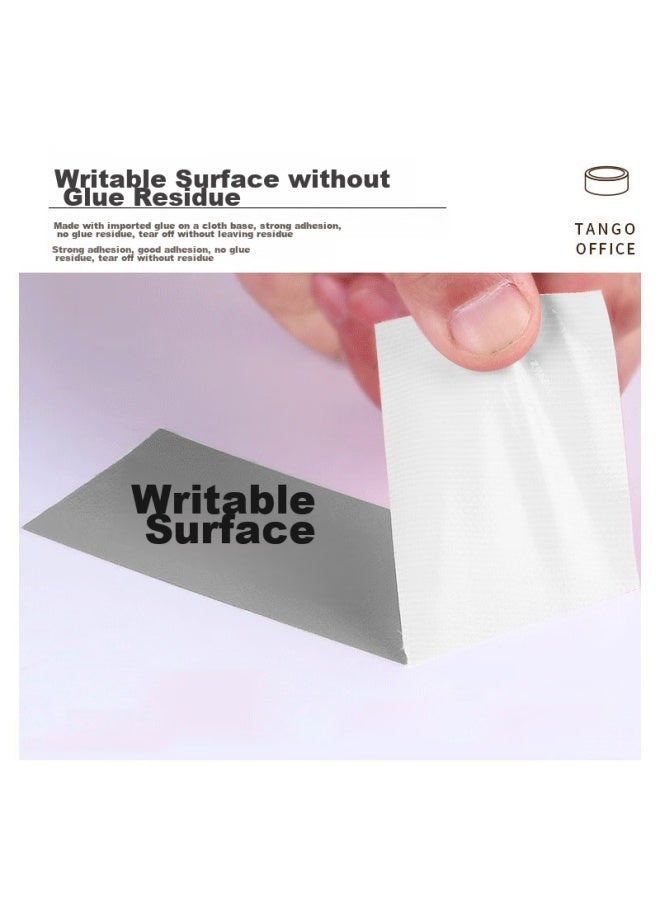 Tango Heavy-duty Carpet Tape, Windproof, High-adhesive, Wear-resistant, Waterproof, Tear-resistant, Gray, 48mm*15y (13.7 Meters), 3 Rolls - Image 4