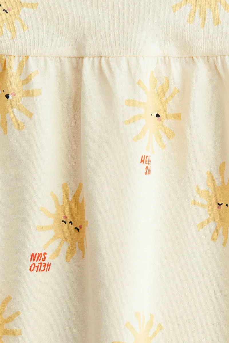 H&M Patterned cotton dress