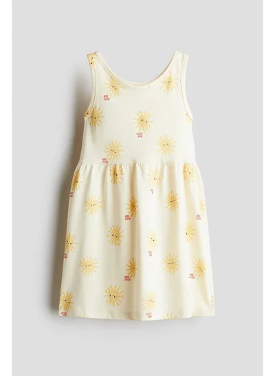 اتش اند ام Patterned cotton dress