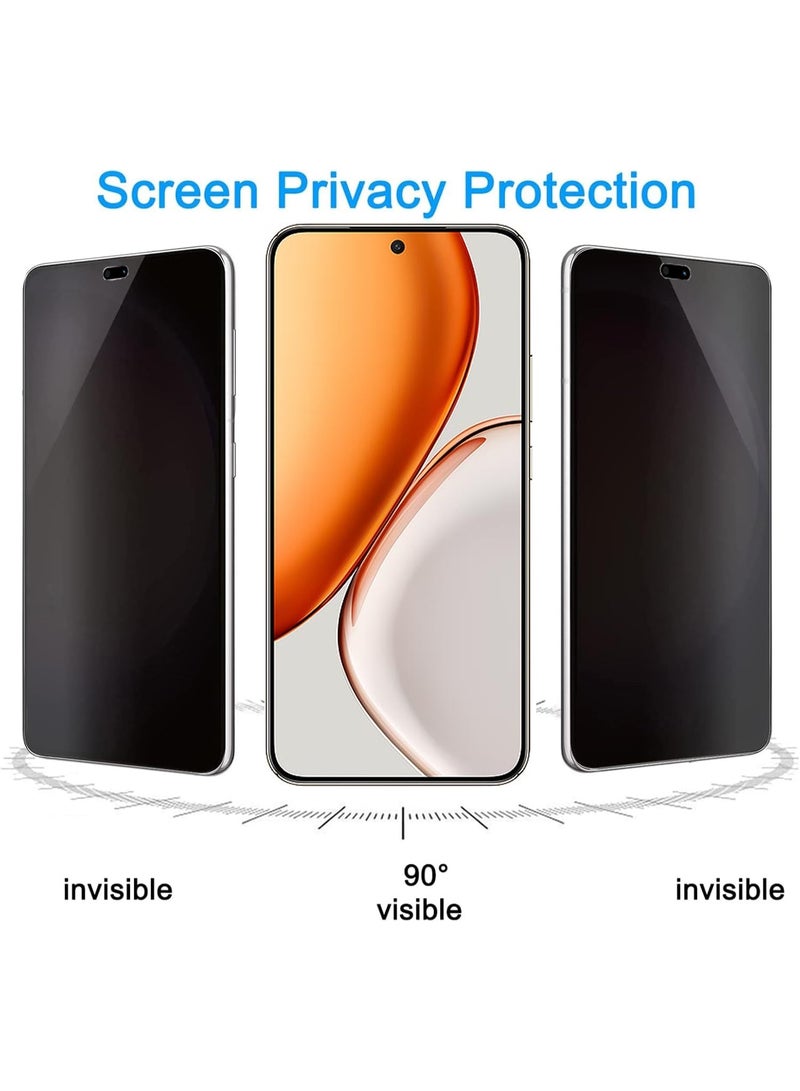 Youque 2 in 1 Honor X9d 5G Privacy Screen & Camera Protector - High Transparency Full Coverage Shield for Scratch & Impact Protection - Image 3