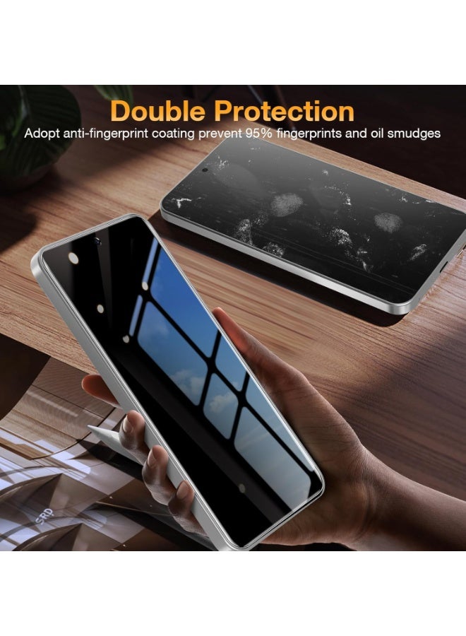 Youque 2 in 1 Honor X9d 5G Privacy Screen & Camera Protector - High Transparency Full Coverage Shield for Scratch & Impact Protection - Image 5