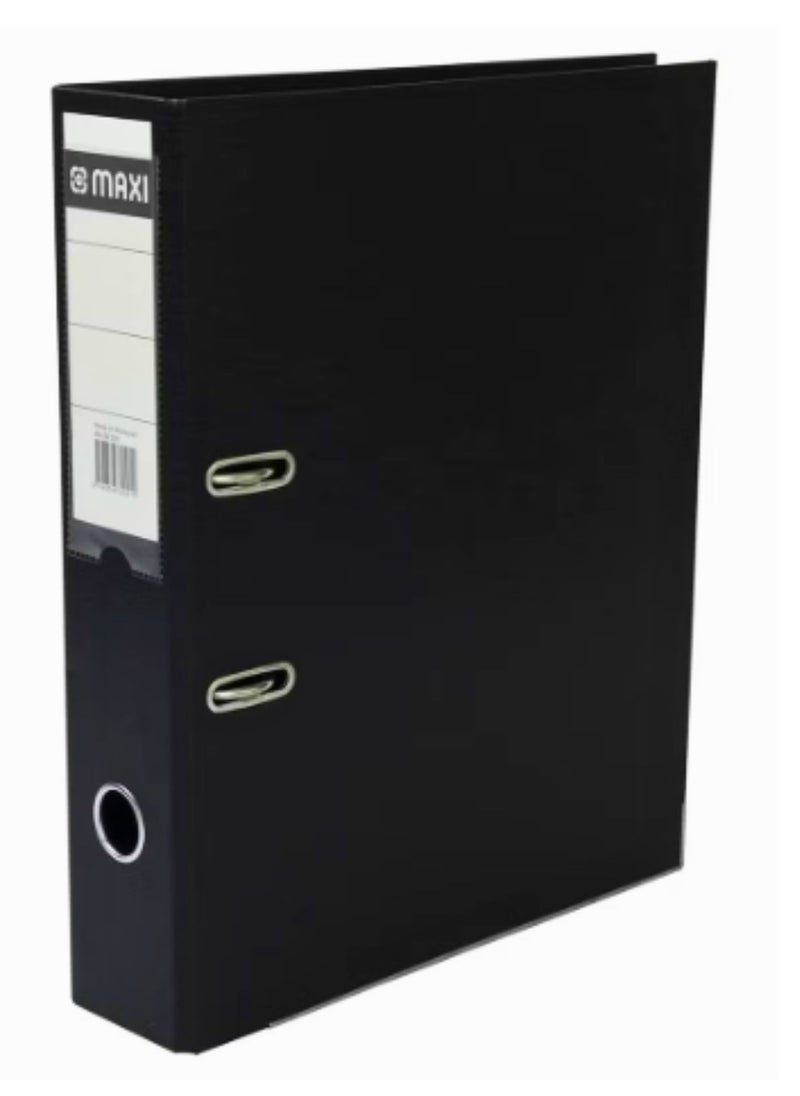 5-Piece Office Box File Broad Black