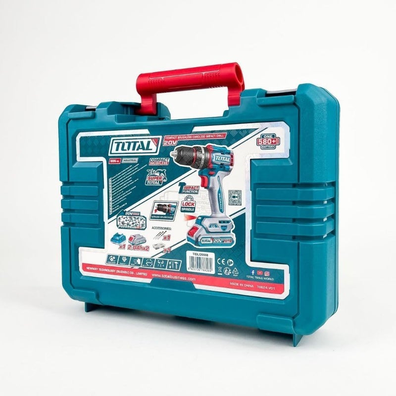 TOTAL Compact Brushless Cordless Impact Drill Tidli20668 - Image 5