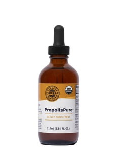 Vimergy Propolispure ® Usda Organic Propolis Liquid Extract Immune Support Supplement Natural Oral & Heart Health Support Propolis Tincture From Honeybees Glutenfree & Paleo (115 Ml)  - Image 1