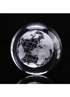 Hediyesahibi Decorative Metal Footed Globe 3D Glass Globe  - Image 3