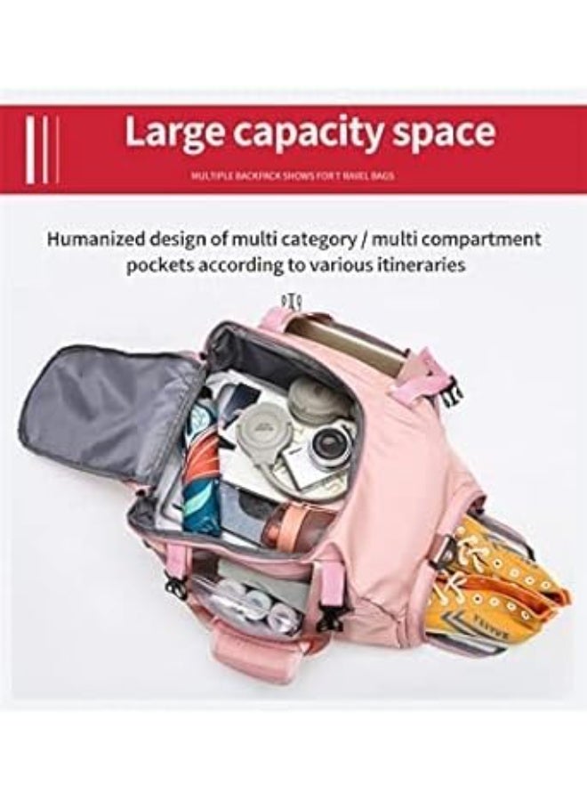 The T60 sports bag for men and women is waterproof, a versatile sports bag suitable as a travel bag, gym bag, or backpack. - Image 2