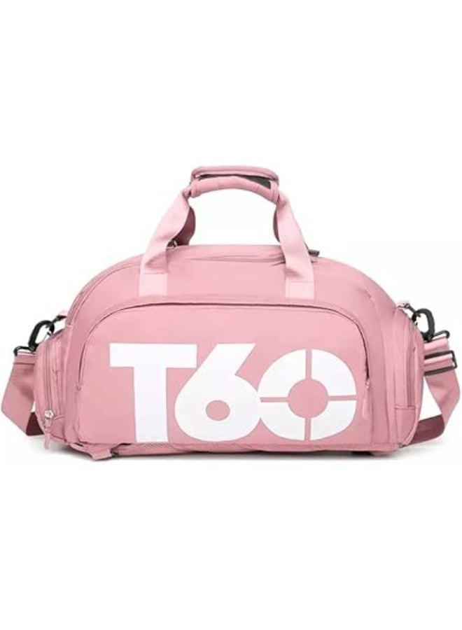 The T60 sports bag for men and women is waterproof, a versatile sports bag suitable as a travel bag, gym bag, or backpack. - Image 1