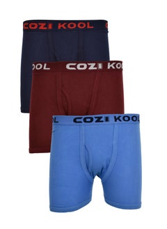 COZI Cozi Men's Cotton Boxers (Pack of 3)  - Image 2