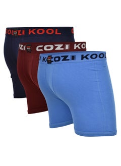 COZI Cozi Men's Cotton Boxers (Pack of 3)  - Image 4
