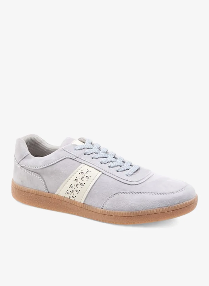 Celeste Women's Cutout Detail Sneakers with Lace-Up Closure