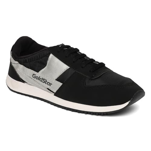 Gold Star GOLDSTAR 032 Men’s Latest Stylish Casual Sneakers Shoes | Lace-Up Lightweight Sports Running Shoes for Men | Comfortable Walking, Gym Training, Trekking, Hiking, Jogging, Footwear - Image 1