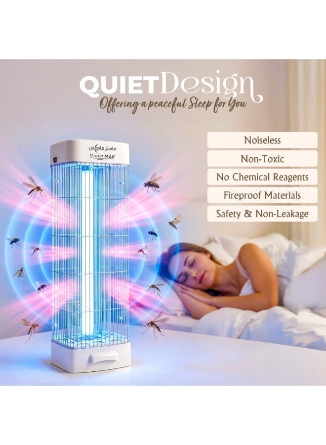 Master Max Flying Insect & Mosquito Killer Lamp, Electric Fly Trap Bug Zapper with 3800V High-Power UV Light for Indoor & Outdoor - Image 4