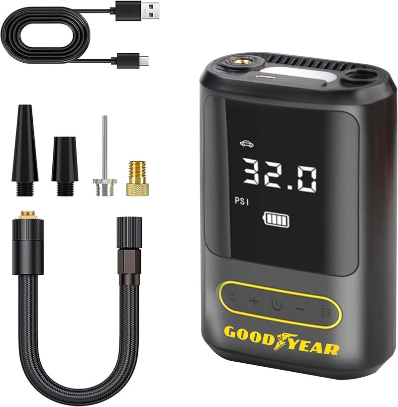 Goodyear Cordless Digital Tyre Inflator with LED Light - Image 2