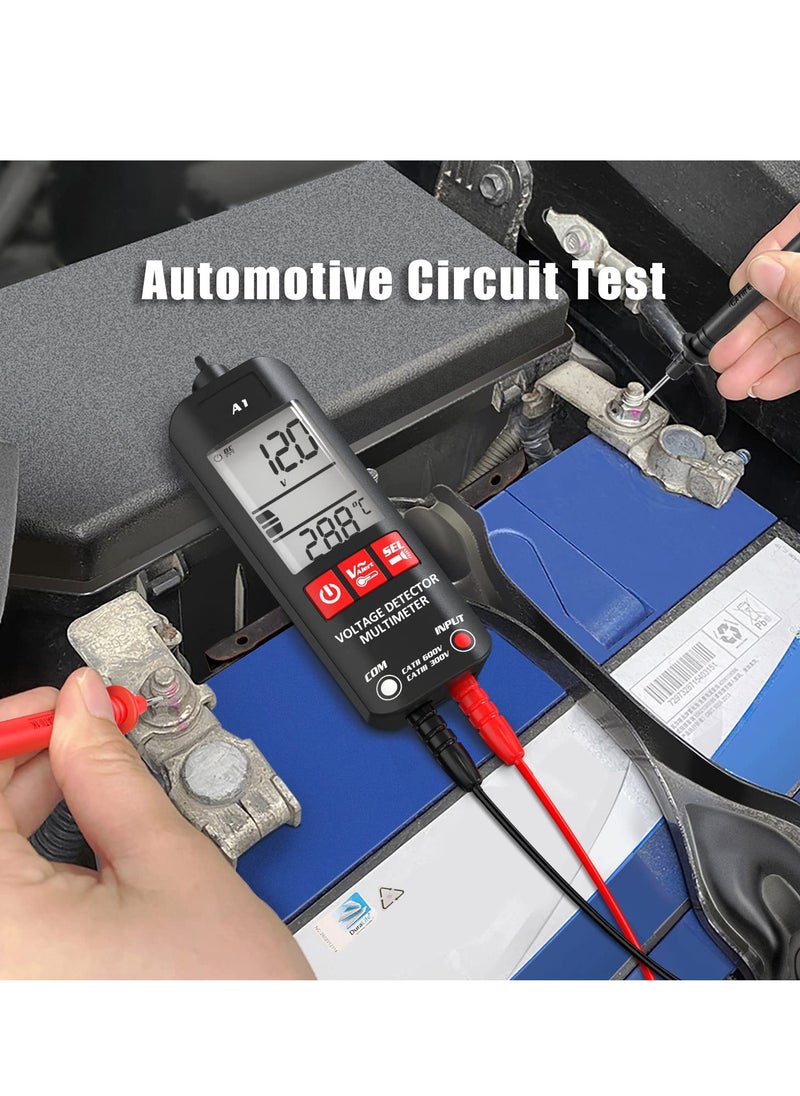 Voltage Tester 3-Results Display Non-Contact Voltage Detector Pen, Integrated Multimeter Dual Range AC 6V-1000V/90V-1000V Electrical Sensor V-Alert Live Wire Tester