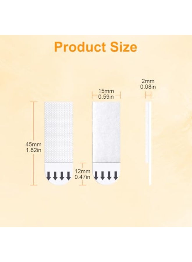 Picture Hanging Strips Heavy Duty, 15-Pairs(30 Strips) Small Adhesive Hook and Loop Mounting Tapes Damage Free No Nails Picture Hangers for Frame Hanging Poster Strips Christmas Decorations - Image 2