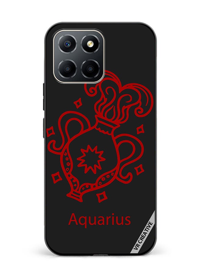 VR CREATIVE Protective Case Cover For Honor X6 Aquarius Zodiac Signs Design Multicolour - Image 1